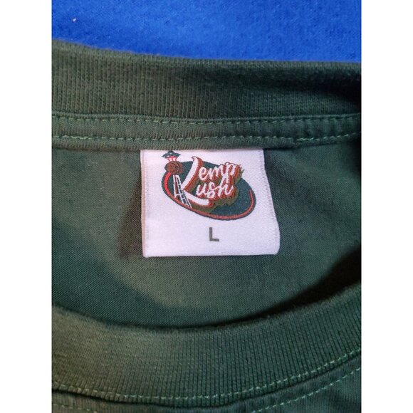 Kemp Kush Green T-Shirt Men's Size Large Seattle Super Sonics - Picture 3 of 15